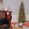 6.5ft. Pre-Lit Grand Fir Artificial Christmas Tree, Clear Lights